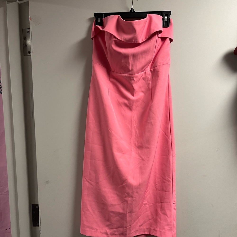 Strapless dress